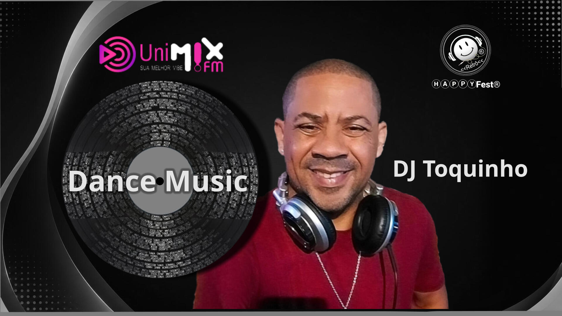 🎧 DJ Toquinho, Vai comandar uma seleção especial de Dance Music, reunindo os maiores hits que dominaram rádios, clubes e festas ao redor do mundo, garantindo muita energia e nostalgia. O set será dinâmico e poderá ser alterado conforme o clima e a animação da pista, garantindo uma experiência única.